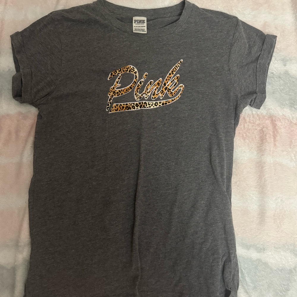 Pink Leopard Top